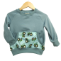 Preview: Pullover [ Kids 1-7 Jahre ] Pullover Trecker grün (Sweat mint)